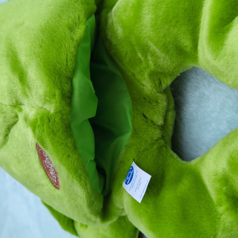 Applause Lou Rankin Herbert frog full body puppet plush new with tags - Picture 5 of 11